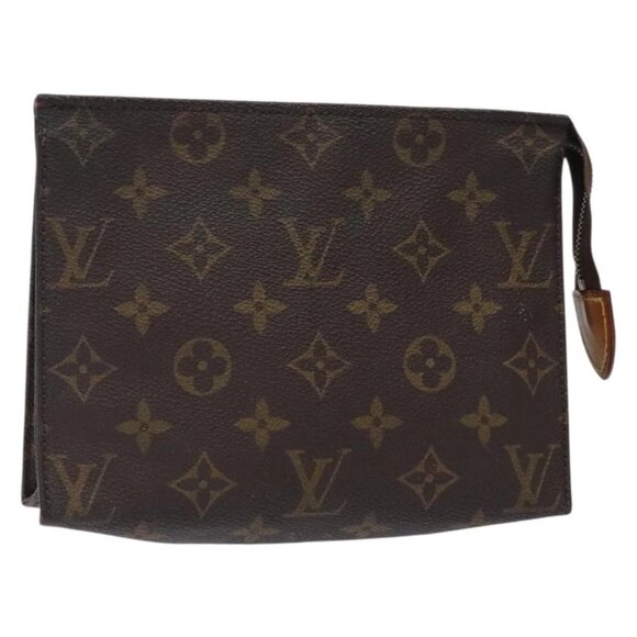 LOUIS VUITTON Monogram Poche Toilette 19 Pouch - Picture 1 of 16